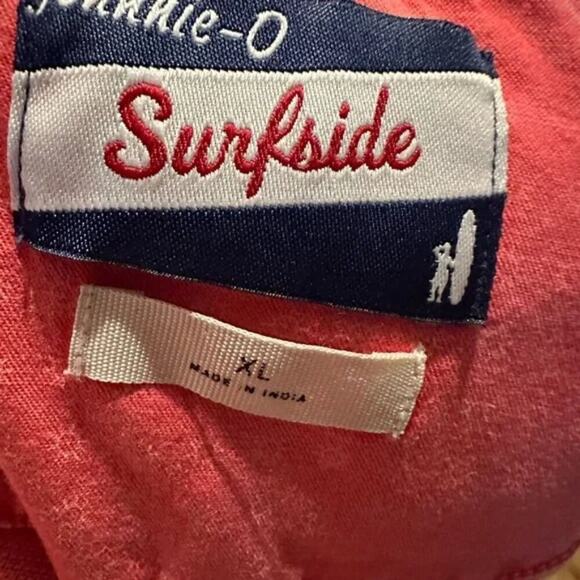 Johnnie-O Surfside Coral Reef Polo Shirt – Light Red, Men’s - Picture 3 of 7